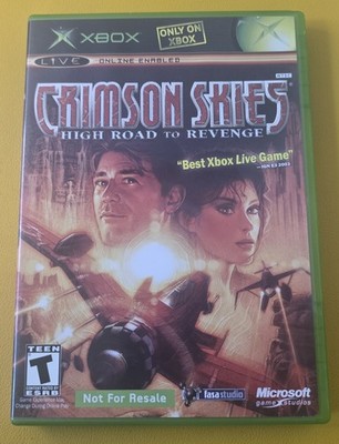 Crimson Skies: High Road to Revenge |Not For Resale| (2003) Microsoft Xbox Works