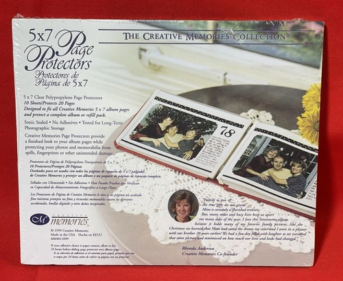 Creative Memories 5x7 album page protectors- New In Package - Picture 1 of 2