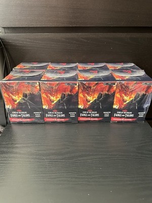 Dungeons & Dragons Icons of the Realms Fangs & Talons Booster Brick (8) D&D New