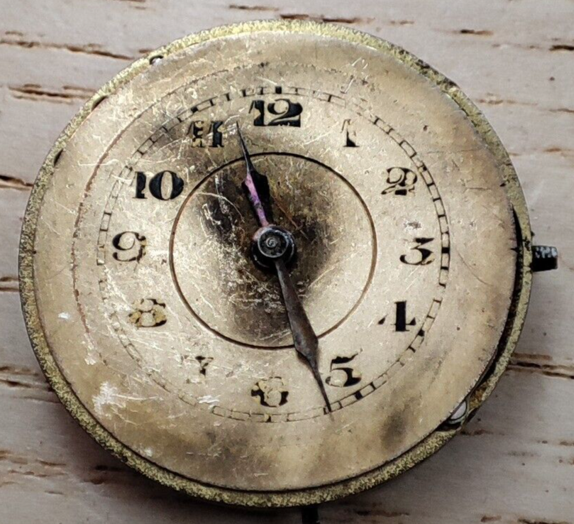 23.6mm watch movement for parts and repairs