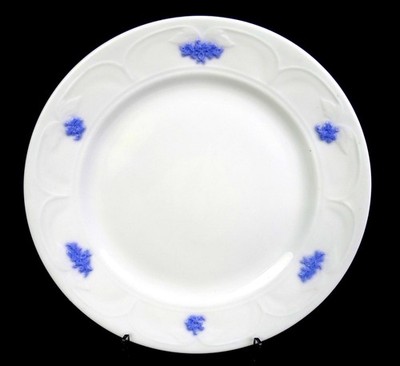 Adderley Porcelain Chelsea Blue Grapes Antique 8 5/8'' Luncheon Plate 1912-1926