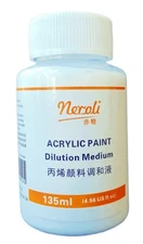 1 Neroli Acrylic Paint Thinning Medium 135ml 4.5oz for Pouring, Airbrush & Pens