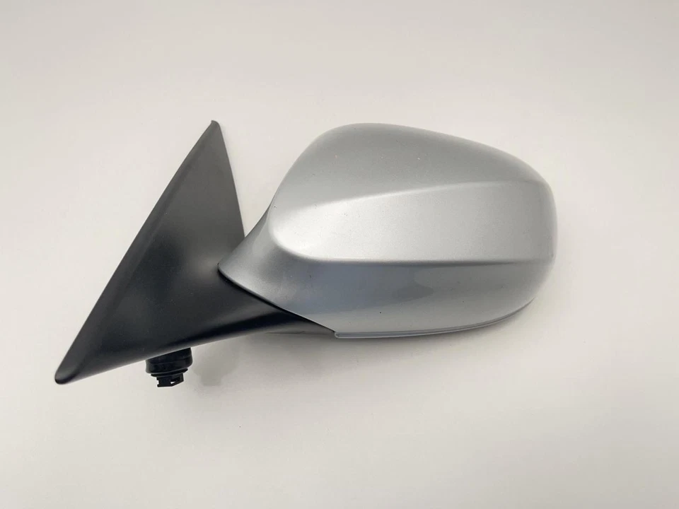 2010-2013 BMW 335i Left Driver Side Door Mirror Silver - Image 3 of 4