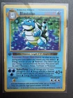 1999 1st Edition Blastoise Holo Rare 2/102 Base Set WOTC Vintage Pokémon Card