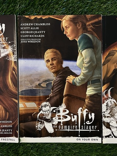 Buffy The Vampire Slayer Temporada 9 TPB Volumen 1 2 3 Gran Forma Caballo Oscuro Lote - Imagen 5 de 15