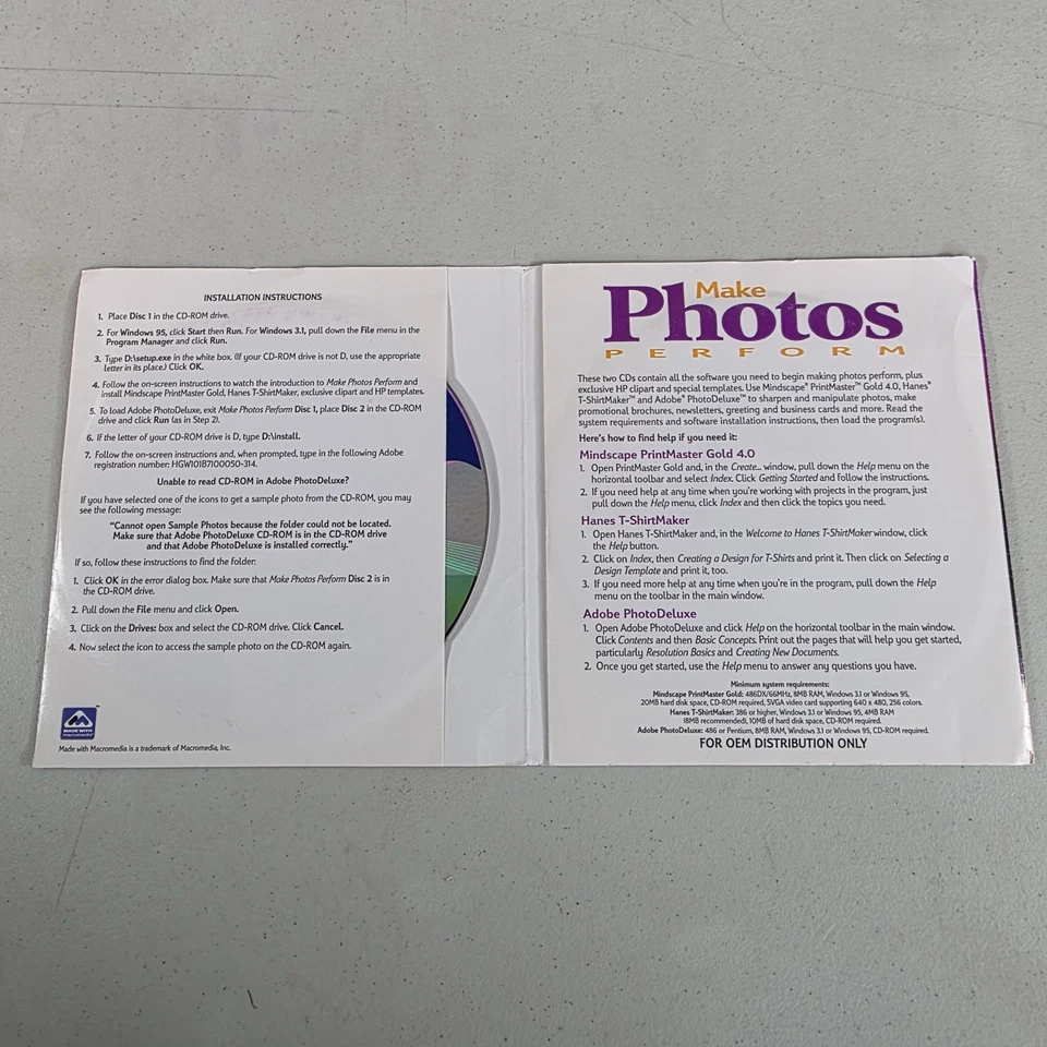 HP Idea Kits Make Photos Perform Vintage Photo Enhancement Kit Sealed - Image 2 of 4