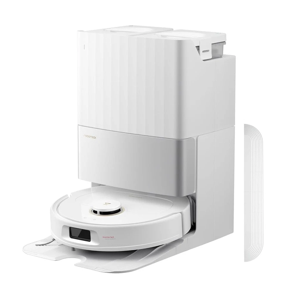 * Roborock Qrevo S5V Saug- & Wischroboter weiß Absaug- & Reinigungsstation 12000, Foto 2 von 2