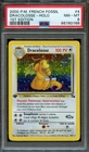 PSA 8 Dracolosus Holo 4/62 Edition 1 Pokemon Fossil - French