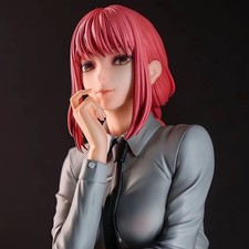 Chainsaw Man Makima 25cm Sitting Figure PVC Anime Statue Collectible New Gift