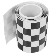  Black and White Grid Border Stickers Bulletin Board Decorative Strip