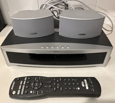 Complete Bose 3-2-1 Series II Media: Remote, Speakers, Wires & Module Sold As-Is