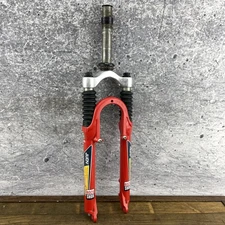 Vintage Rock Shox Judy XC Long Travel Fork 1 1/8 Threadless Disc 90s MTB Red