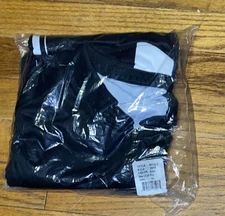 Official Sports Adults Black LS Soccer Pro Referee Jersey Size XL Extra Large