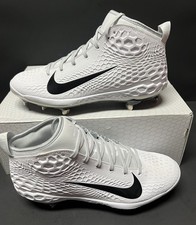 Sz 11.5 - NIKE AIR FORCE ZOOM TROUT ‘WHITE PURE PLATINUM’ AH3383-101 NIB