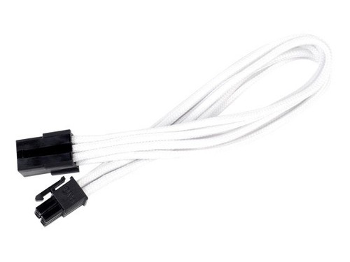 Silverstone SST-PP07-IDE6W (White) 6pin to PCI-E 6pin Connector Cable - 第 1/2 張圖片