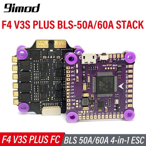 RC F4 V3S PLUS Flight Control BetaFlight 4in1 50A/60A ESC Stack for RC FPV Drone - Picture 2 of 26
