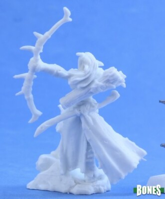 REAPER 1 x Mort Vivant Archer ELF Bones Figurine pour Jeux de Roles Plateau - 77563