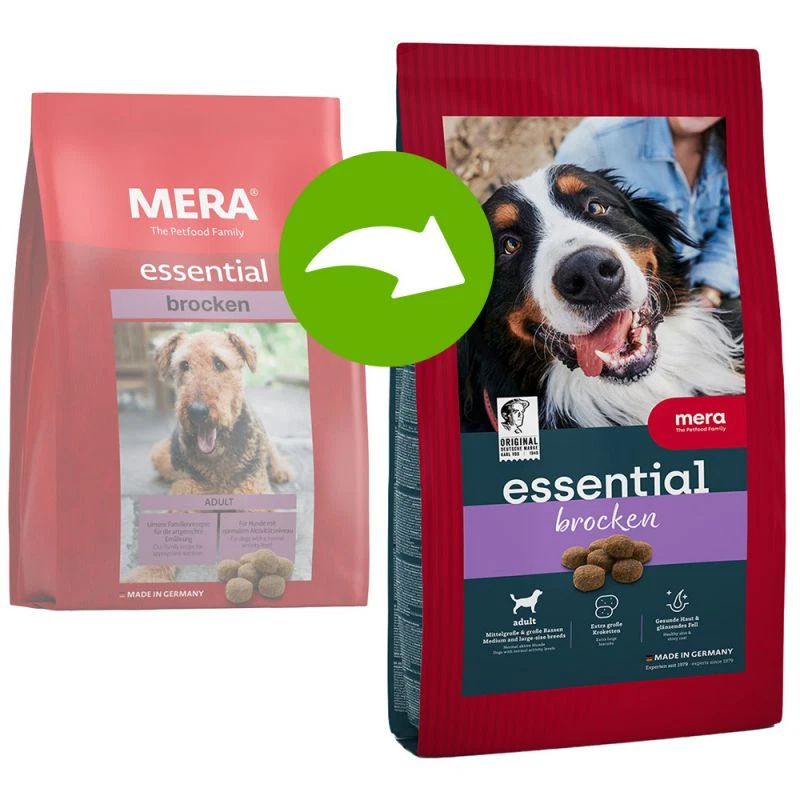 MERA DOG Hundefutter Brocken 2er SPARPAKET Trockenfutter für Hunde 2 x 12,5 kg - Bild 2 von 4
