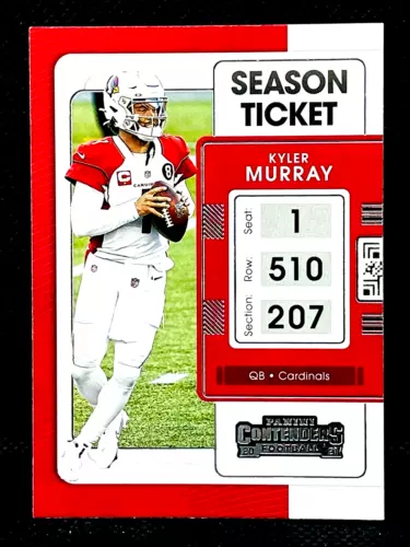2021 Panini Contenders - KYLER MURRAY #1 - Season Ticket Football Card CARDINALS