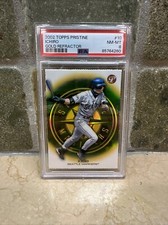 2002 Topps Pristine Ichiro Gold Refractor /70 PSA 8 