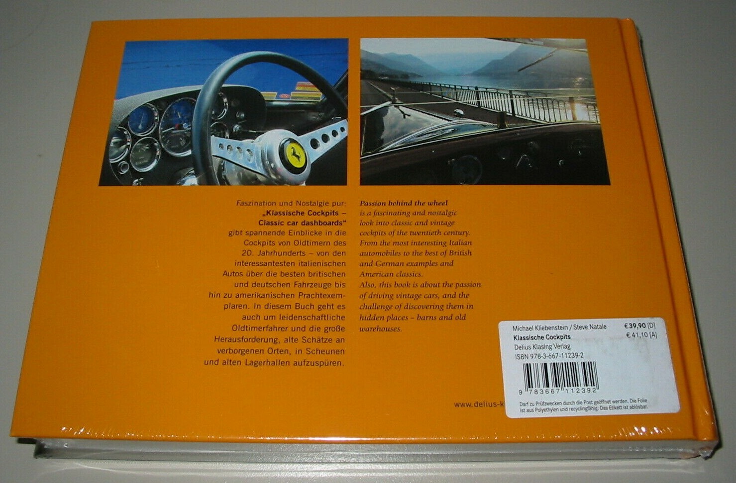 Thumbnail - Bildband Klassische Auto Pkw Cockbits Classic Car Dashboards Buch Neu