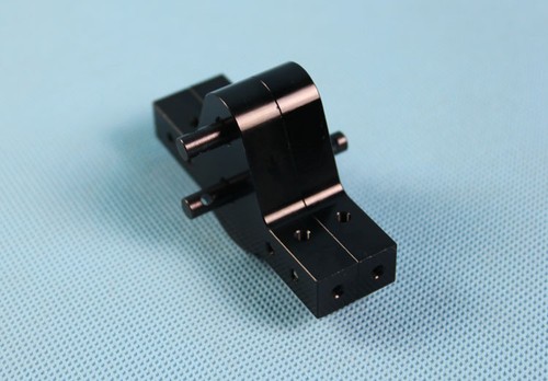CNC black aluminum T1 transfer case for D90 SCX10 RC4WD rc crawlers trucks - Picture 2 of 6