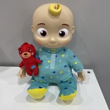 Cocomelon Official Musical Bedtime JJ Doll, Soft Plush Body – Press Tummy & JJ