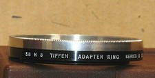 Tiffen 58 M-8 Screw-In Adapter with Retaining Ring