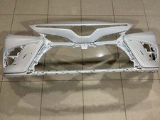 Front Bumper Cover White 2018-2020 Toyota Camry Sexsehybrid Se 5211906e20 Oem
