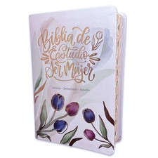 Biblia de Estudio Ser Mujer RV1960 tulipanes ...