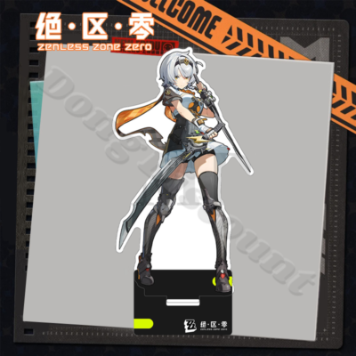 Astra Yao Anime Standing Plate Zenless Zone Zero Figure Model