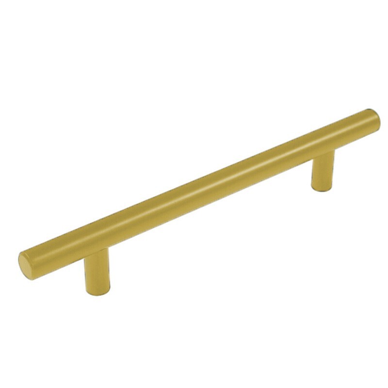 Contemporary Stainless Steel Gold Wardrobe Door Handle 14 inches (350mm