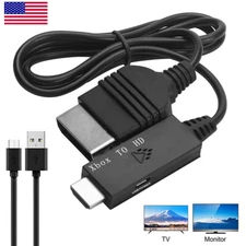 1080P Link HDMI Cable for Original Xbox to HDMI Video Audio Converter Adapter US
