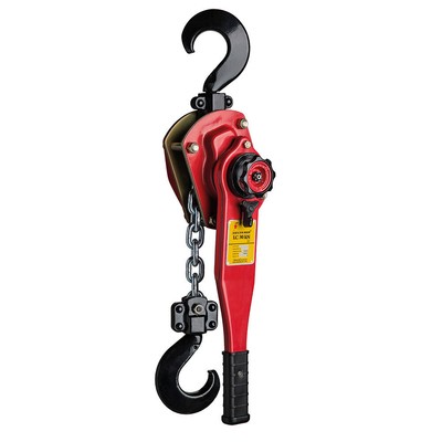 DELTA Rot Premium Hebelzug mit Zurrhaken Tragkraft 1,5-3t Hubhöhe 1,5-3m Hebezug