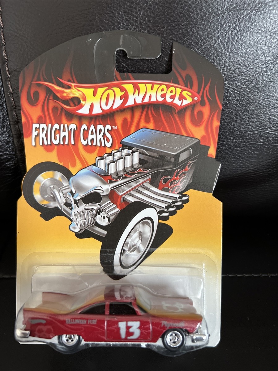 2007 Hot Wheels FRIGHT CARS 57 Plymouth Fury RED 