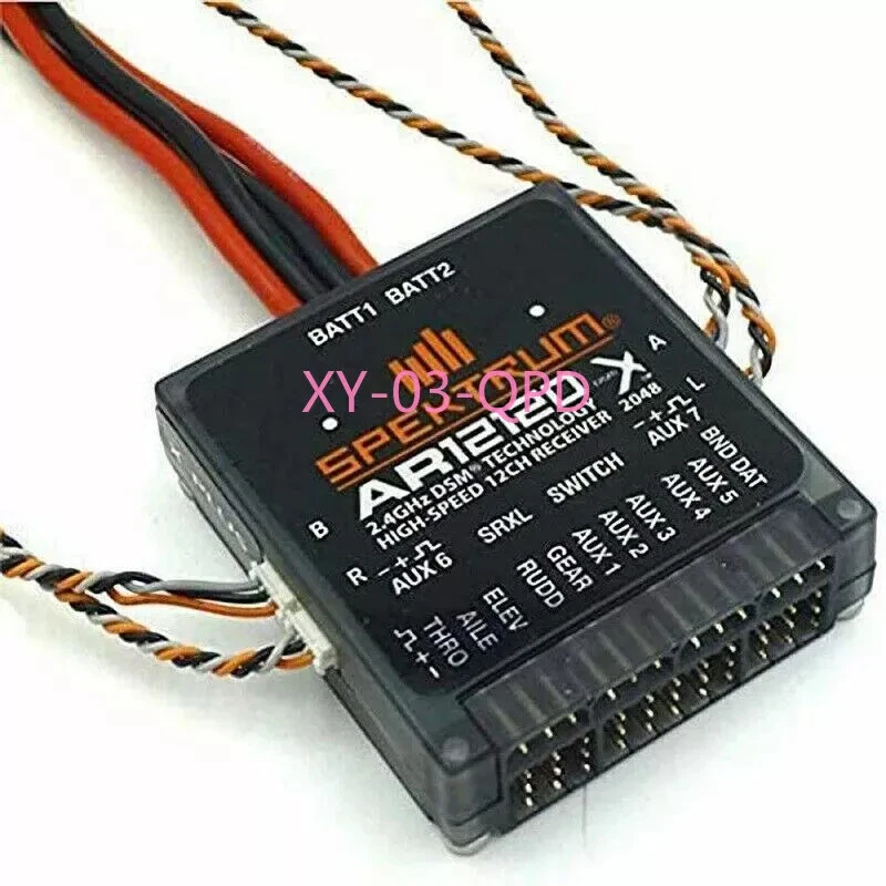 1PCS AR12120 2.4G12 Channel Power Safe Receiver for SPMAR12120 with 4 Satellites - Image 3 of 4