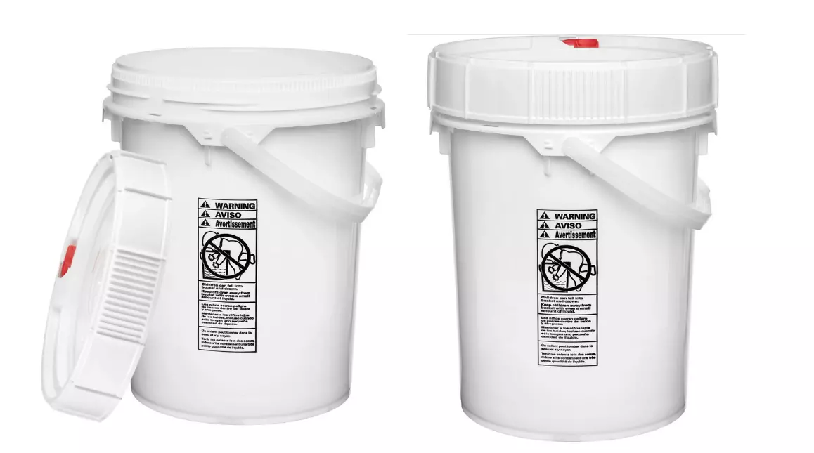 5 gal. White Pail (10-Pack) RG5700/10 - The Home Depot