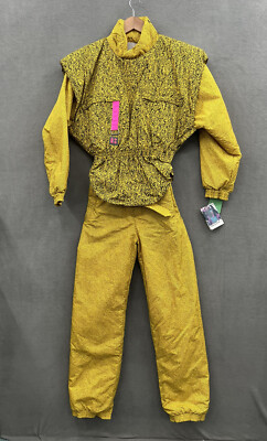 Vintage Franz Klammer Sportalm Women s 4 Snowsuit New Old Stock with Tags