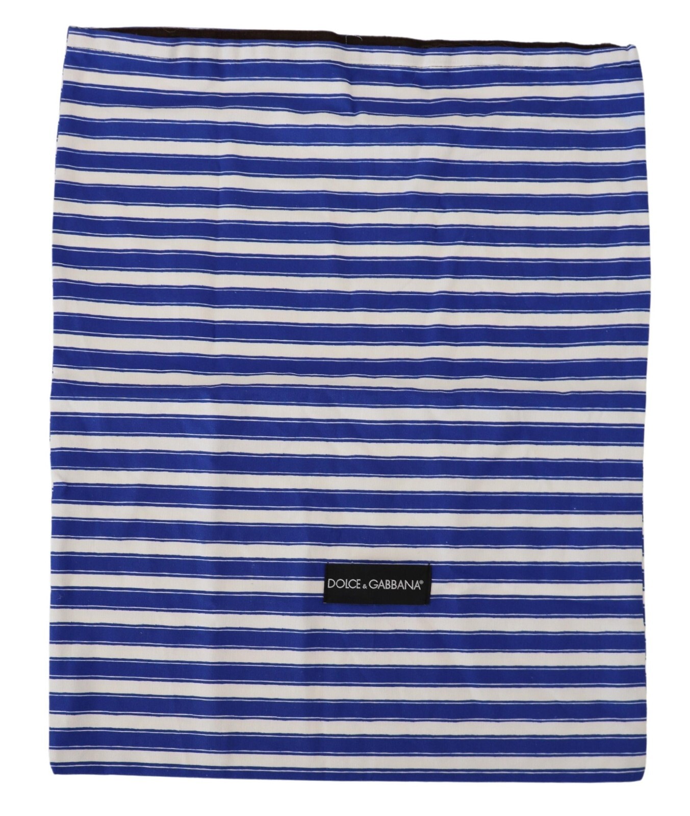 DOLCE - GABBANA Сумка-пылесборник Сине-белая полоска на шнурке для обуви 60смx47см 6490₽