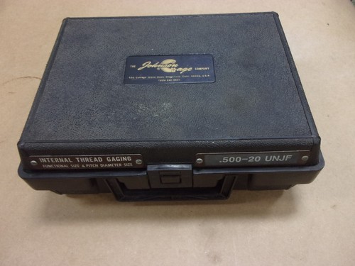 Johnson GJ-5S Bi-Internal Gaging Comparator Thread Gage 1/2- 20 UNJF No Go Set - Picture 20 of 22