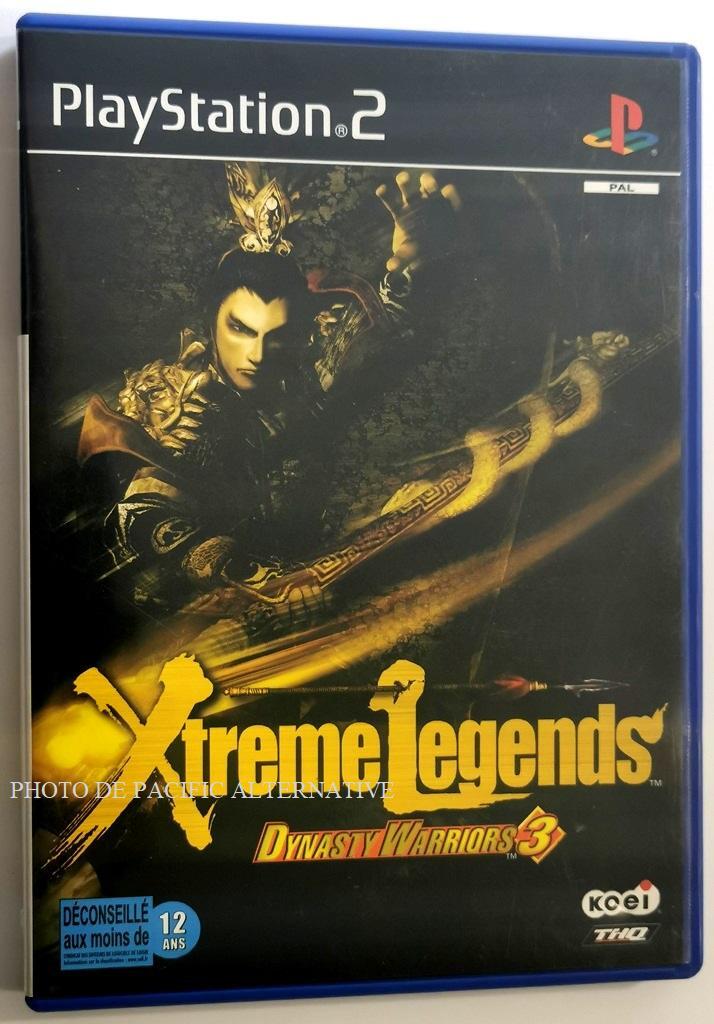 jeu DYNASTY WARRIORS 3 XTREME LEGENDS pour playstation 2 PS2 en francais COMPLET