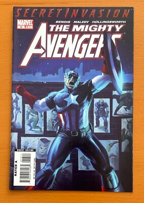 Mighty Avengers #13A Key 1st App Nick Fury's Secret Warriors (Marvel 2008) FN+
