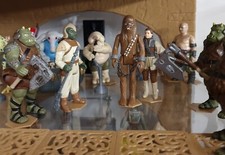 Scene Setting Vintage Kenner star wars Axe Hand cuff Chewbacca gamorrean guard