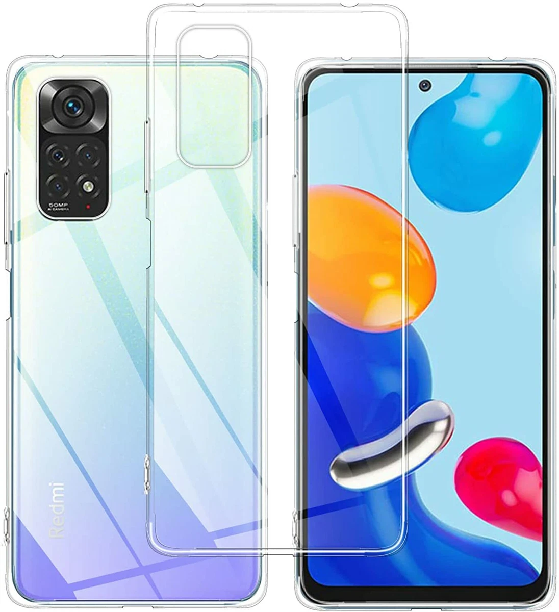 Phone Case For Xiaomi Redmi Note 11 Pro 5G Clear Silicone Ultra Slim Gel Cover, funda silicona redmi note 11 pro 5g - Vimarsana News