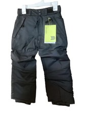 All In Motion Kids Snow Pants Insulted Wind Water Resistance Size XS 4-5   NWT