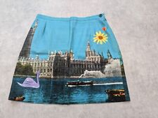 Paul Smith Skirt Womens UK 8 10 Mini London Westminster Swan Rare Iconic Size 42
