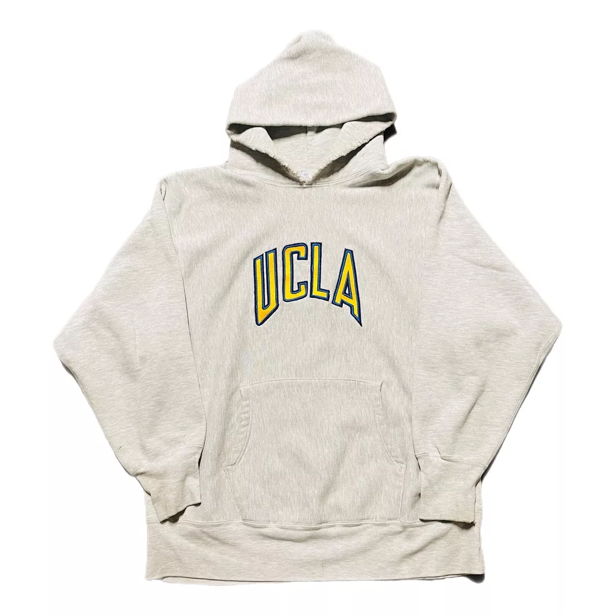 Vintage 90s Champion UCLA Reverse Weave Hoodie Sweatshirt Sz XL | eBay