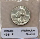 Exceptional  BU 1941 P Washington Quarter - Excellent BU Condition