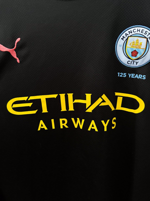 MANCHESTER CITY 2019/2020 AWAY FOOTBALL SHIRT SOCCER JERSEY by