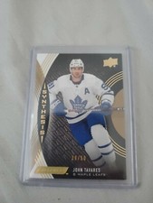 2018-19 UD Engrained John Tavares Synthesis Gold Grip S-30 39/50